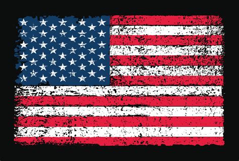 USA Grunge Flag Design 29882884 Vector Art at Vecteezy