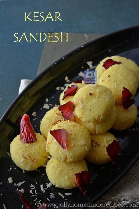 Kesar Sandesh Recipe | How to Make Saffron Sandesh | Bengali Sandesh Sweet Recipe - Paperblog