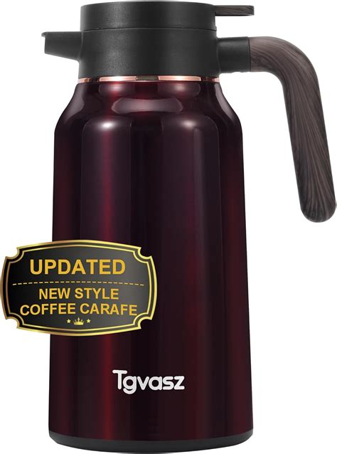 Amazon Thermal Coffee Carafe Oz Hour Hot Stainless Steel Carafes For Hot Liquids