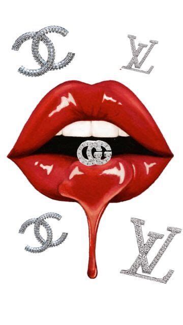 Pin By Elaine On Sublimation Chanel Art Chanel Wall Art Pop Art Lips