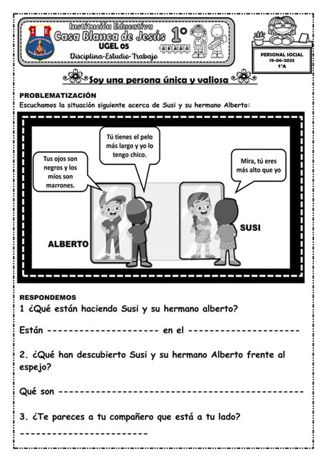 Fichas Del De Junio Pdf