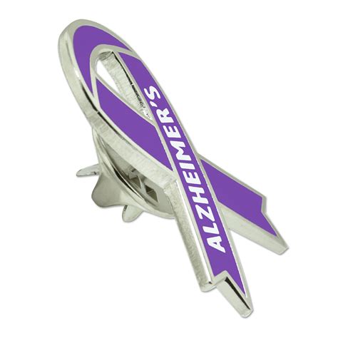 Awareness Ribbon Pin - Alzheimer's | PinMart