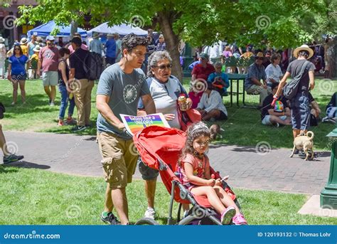 Gay Pride Parade Santa Fe New Mexico Editorial Photography Image Of