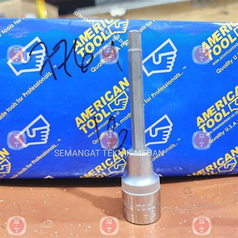 Jual MATA KUNCI SOCK SOK SOCKET L HEX BIT 1 2 6mm 6 Mm 100mm AMERICAN