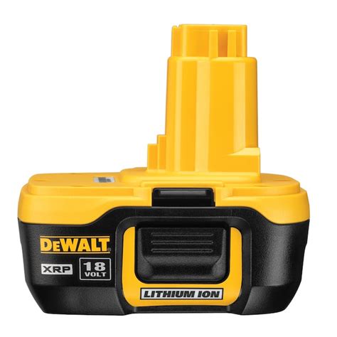 Dewalt 18 Volt 2 2 Amp Hours Lithium Power Tool Battery In The Power Tool Batteries Department