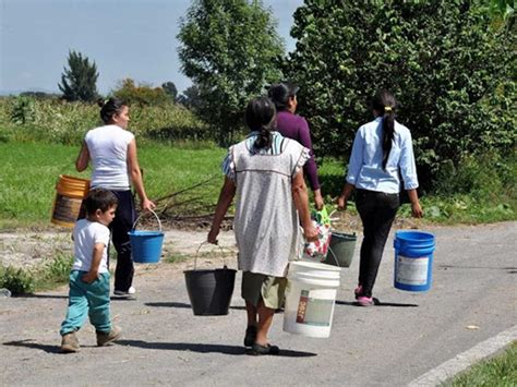 Afecta Escasez De Agua A Habitantes De Texcoco Agua Org Mx