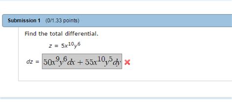 Solved Find The Total Differential Z X Y Chegg