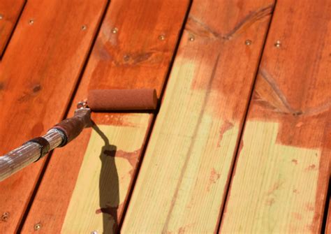 Deck Painting Vs Staining One Week Paint