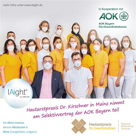 Hautarztpraxis Dr Kirschner Behandelt Aok Bayern Versicherte Mit Ai