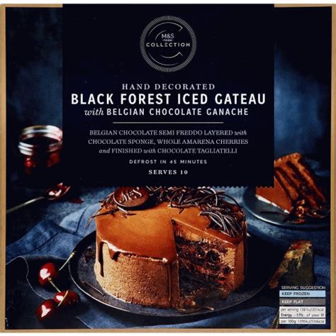 M S Collection Black Forest Iced Gateau G Compare Prices Where