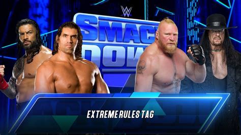 Roman Reigns The Great Khali Vs Brock Lesnar Undertaker Youtube