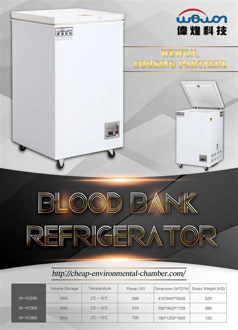 Blood Bank Refrigerator | Wewon Environmental Chambers Co.Ltd.