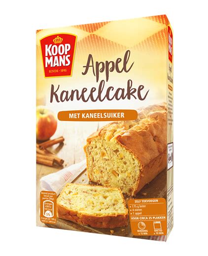 Appel Kaneelcake Recept Koopmans