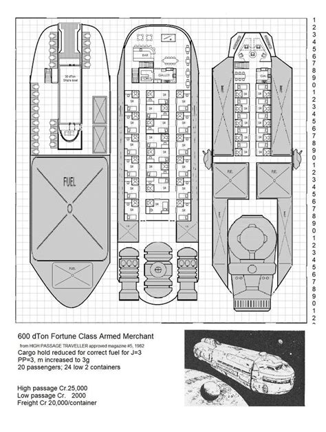 600 DTon Armed Merchant J 3 In 2024 Traveller Rpg Star Wars