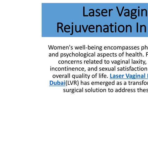 Laser Vaginal Rejuvenation In Dubai Pdf Docdroid