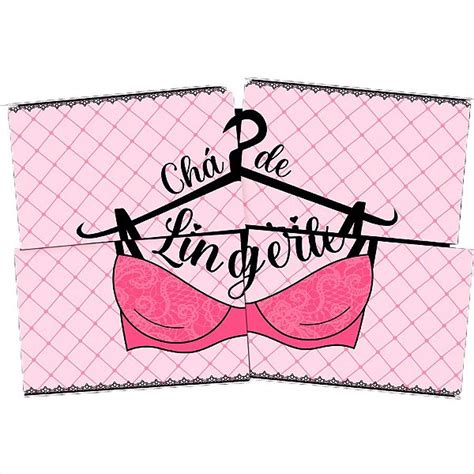 Painel Lâminas Chá de Lingerie unidade Festcolor Rizzo Rizzo Embalagens