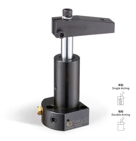 Mild Steel Clamptek 030 Series Hydraulic Swing Clamp Cylinder High