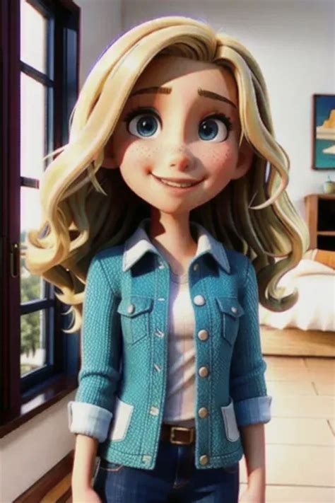 Dopamine Girl Blonde Girl NRVZR89JVYE