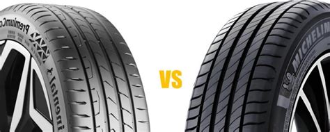 Continental PremiumContact 7 Vs Michelin Primacy 4 Comparison