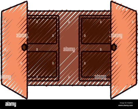 Cupboard Vector Illustration Stock Vector Image Art Alamy