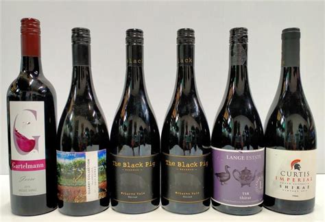 Lot Six Assorted Premium Australian Shiraz 750ml