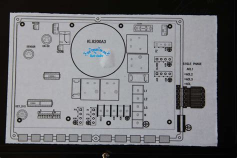 ETHINK KL8200 CHINESE HOT TUB SPA BATHTUB CONTROL PACK