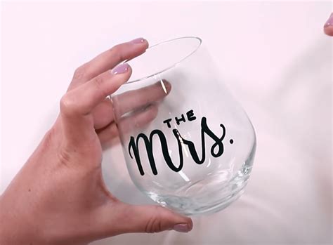 How To Do Calligraphy On Wine Glasses The Happy Ever Crafter Inc