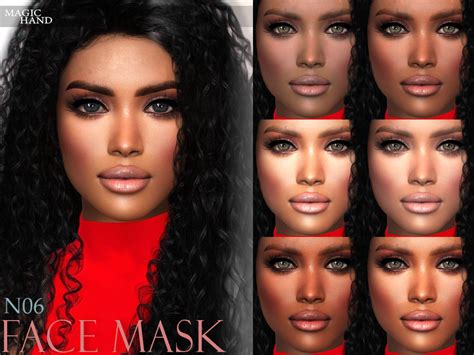 Sims 4 Face Mask Overlay