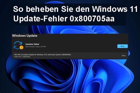 Eine ausführliche Anleitung zur Behebung des Windows Update Fehlers