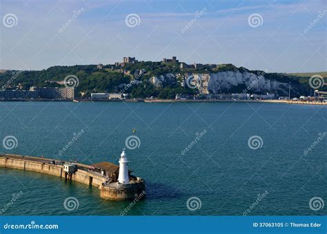 Lighthouse in dover stock image. Image of power, shipping - 37063105