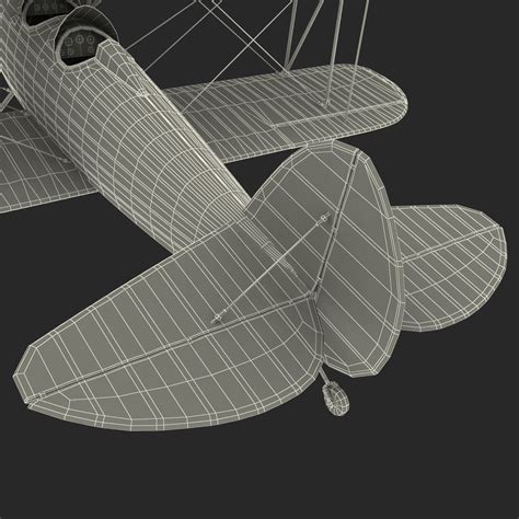 Ww1 Biplane 3d Model