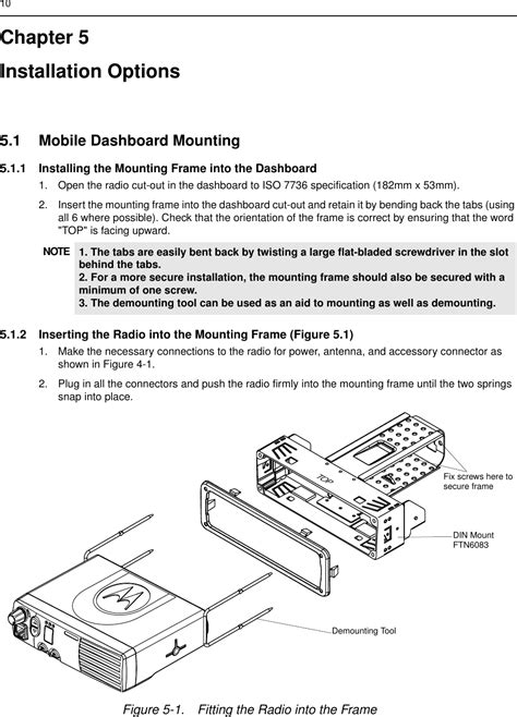 Motorola Solutions 99ft3049 Cm200cm300 Vhf Mobile Radio User Manual