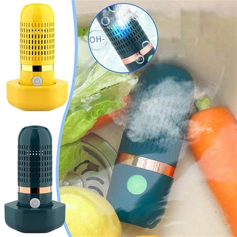 Fruit & Vegetable Purifier Rechargeable-Portable Food Cleaner Machine ...