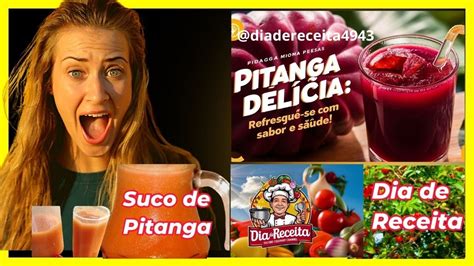 Suco De Pitanga Del Cia Refresque Se Sabor E Sa De Youtube