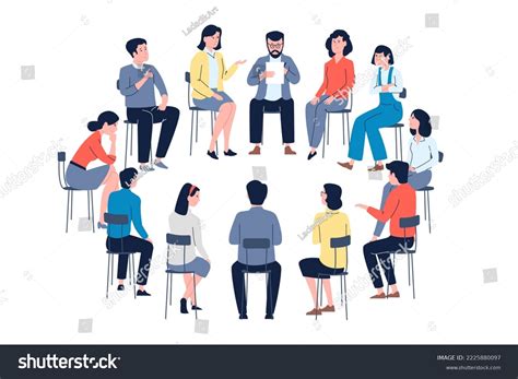 Group Therapy Concept Over 4 515 Royalty Free Licensable Stock Vectors