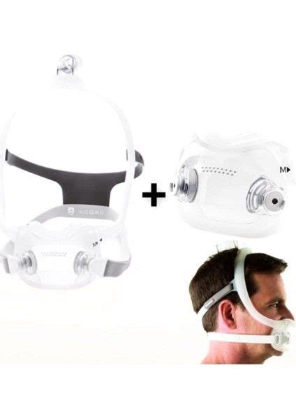 Philips Очиститель воздуха Полнолицевая маска Cpap Philips Respironics ...