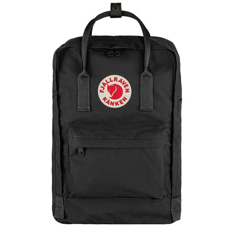 Fjallraven Kanken Laptop Black Travelbags Be