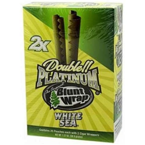 Blunt Wrap Double Platinum French Vanilla Ct Miami K Distribution