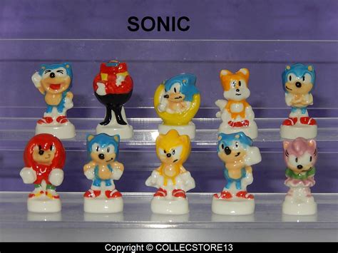 Serie Complete De Feves Sonic F Ves De Collection Collectstore