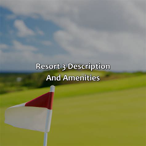 Puerto Rico Golf Resorts - Krug