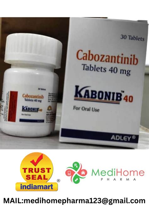 Cabozantinib 40 Mg Tablet At Rs 10500 Bottle In Surat ID 2852043660355