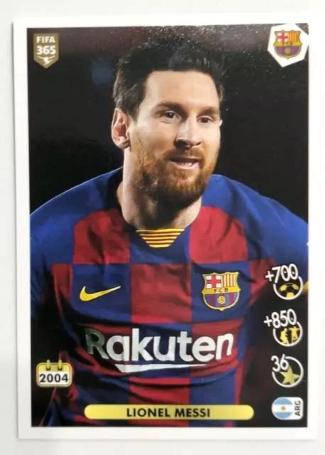 PANINI FIFA 365 2021 Figurina Sticker N 5 Lionel Messi Barcelona EUR 1