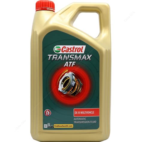 Castrol Transmax Atf Dx Iii Multivehicle Automatic Transmission Fluid