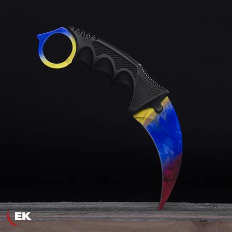 Marble Fade Fire Ice Fire And Ice Karambit Knife