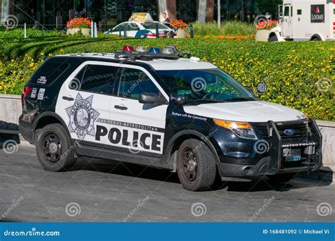 Las Vegas Metropolitan Police Department SUV. LVMPD Has Jurisdiction In ...