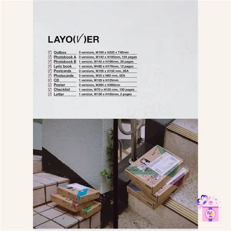 V (BTS) – Layover (Solo Album) – Bak Bak K-Pop Store