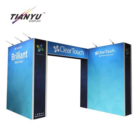 Stand Exhibition Banner Display 10x10 Tradeshow Modular Sealed Panel Wall Environment Friend ...