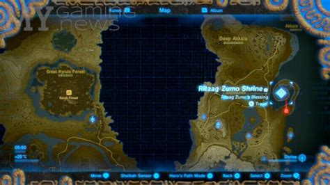 Ritaag Zumo Shrine Ritaag Zumo S Blessing Into The Vortex BotW