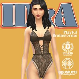Id Lingerie Chloe The Sims Create A Sim Curseforge