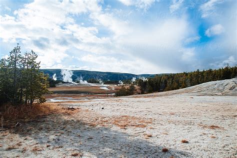 "Landscape At Yellowstone National Park" by Stocksy Contributor "Michelle Edmonds" - Stocksy